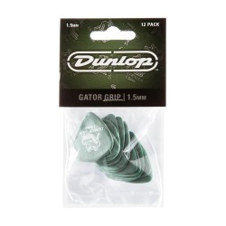Dunlop Gator Grip picks 1.5MM(12-BAG) mediatoru paka Dunlop Gator Grip picks 1.5MM(12-BAG) mediatoru paka