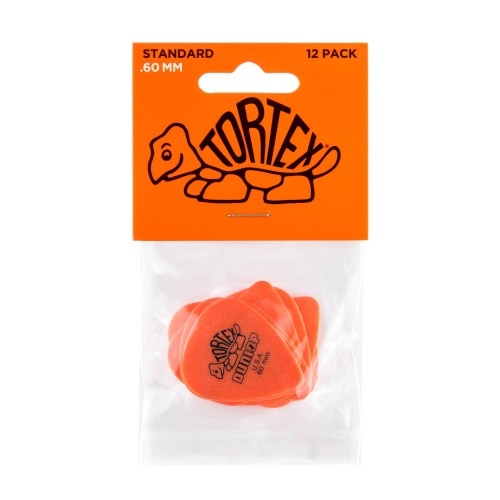 Dunlop Tortex Standard orange .60MM (12-BAG) mediatoru paka Dunlop Tortex Standard orange .60MM (12-BAG) mediatoru paka