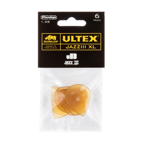 Dunlop Ultex Jazz 3 XL (6-PACK) mediatoru paka Dunlop Ultex Jazz 3 XL (6-PACK) mediatoru paka