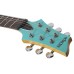 Schecter C-6 Deluxe Satin Aqua ģitāra