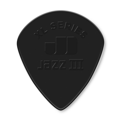 Dunlop 47RXLS JAZZ 3 XL black stiffo picks (24-BAG) mediatoru paka Dunlop 47RXLS JAZZ 3 XL black stiffo picks (24-BAG) mediatoru paka
