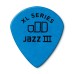 Dunlop Tortex Jazz 3 XL picks 1.0MM (72-BAG) mediatoru paka Dunlop Tortex Jazz 3 XL picks 1.0MM (72-BAG) mediatoru paka