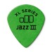 Dunlop Tortex Jazz 3 XL picks .88MM (72-BAG) mediatoru paka Dunlop Tortex Jazz 3 XL picks .88MM (72-BAG) mediatoru paka