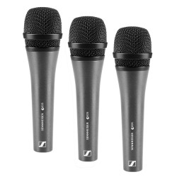 Sennheiser e835 3 PACK mikrofonu komplekts Sennheiser e835 3 PACK mikrofonu komplekts