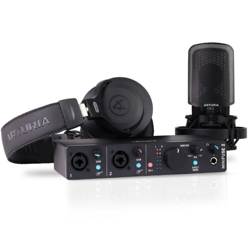 Arturia MiniFuse Recording Pack Black