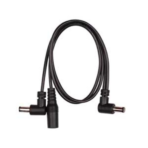 Mooer Power Daisy Chain Cable, 2 Plugs, angled kabelis Mooer Power Daisy Chain Cable, 2 Plugs, angled kabelis