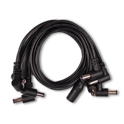 Mooer Power Daisy Chain Cable, 8 Plugs, angled kabelis Mooer Power Daisy Chain Cable, 8 Plugs, angled kabelis