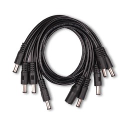 Mooer Power Daisy Chain Cable, 8 Plugs, straight kabelis Mooer Power Daisy Chain Cable, 8 Plugs, straight kabelis