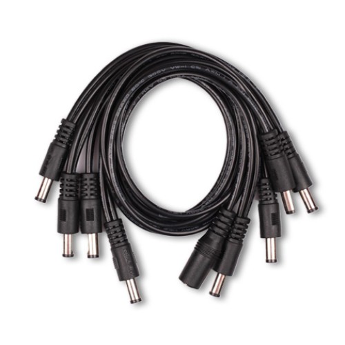 Mooer Power Daisy Chain Cable, 8 Plugs, straight kabelis Mooer Power Daisy Chain Cable, 8 Plugs, straight kabelis