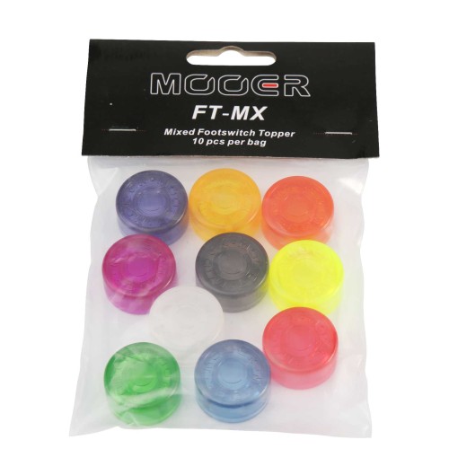 Mooer Candy Footswitch Topper, mixed colors, 10 pcs. pogas Mooer Candy Footswitch Topper, mixed colors, 10 pcs. pogas