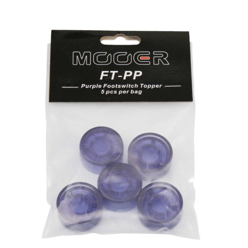 Mooer Candy Footswitch Topper, purple, 5 pcs. pogas Mooer Candy Footswitch Topper, purple, 5 pcs. pogas