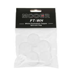 Mooer Candy Footswitch Topper, white, 5 pcs. pogas Mooer Candy Footswitch Topper, white, 5 pcs. pogas
