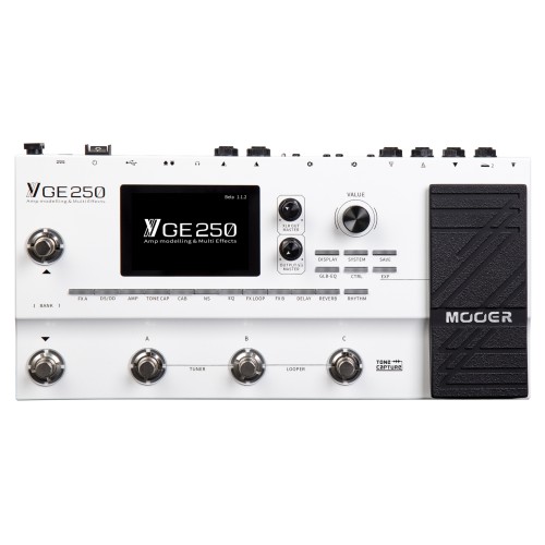 Mooer GE250 - Amp Modeling & Multi Effects procesors Mooer GE250 - Amp Modeling & Multi Effects procesors