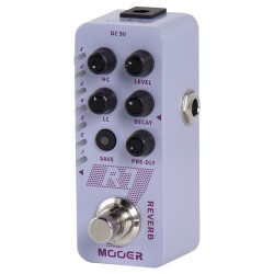 Mooer R7 Reverb - Digital Reverb pedālis Mooer R7 Reverb - Digital Reverb pedālis