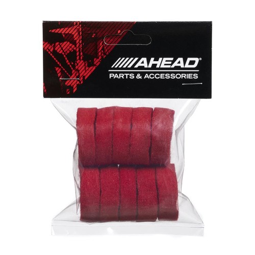 Ahead Red Wool Cymbal Felts, 10 pack filči