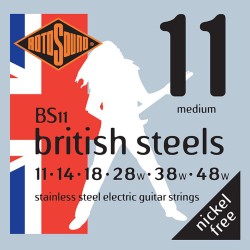 Rotosound BS11 stainless steel 11-48 stīgas Rotosound BS11 stainless steel 11-48 stīgas