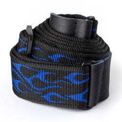 Dunlop Classic flambe blue ģitāras siksna