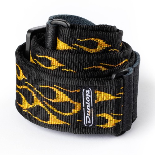 Dunlop Classic flambe orange ģitāras siksna Dunlop Classic flambe orange ģitāras siksna