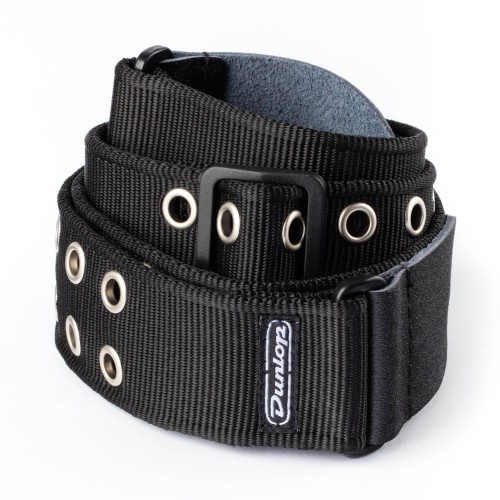 Dunlop Classic grommet black ģitāras siksna Dunlop Classic grommet black ģitāras siksna