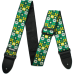 Dunlop D6701GN Winterland green ģitāras siksna Dunlop D6701GN Winterland green ģitāras siksna