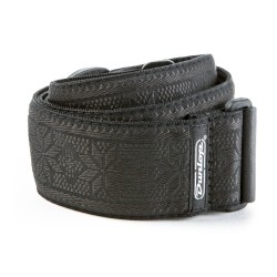 Dunlop D6702BK fillmore black ģitāras siksna Dunlop D6702BK fillmore black ģitāras siksna