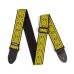 Dunlop D6702YE fillmore yellow ģitāras siksna Dunlop D6702YE fillmore yellow ģitāras siksna