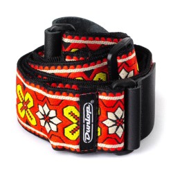 Dunlop D6703RD avalon red ģitāras siksna Dunlop D6703RD avalon red ģitāras siksna