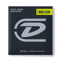 Dunlop DBN60120 nickel wound bass strings SET/4 stīgas Dunlop DBN60120 nickel wound bass strings SET/4 stīgas