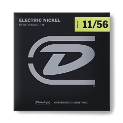 Dunlop DEN1156 PERFORMANCE + NICKEL 11-56 (6/SET) stīgas