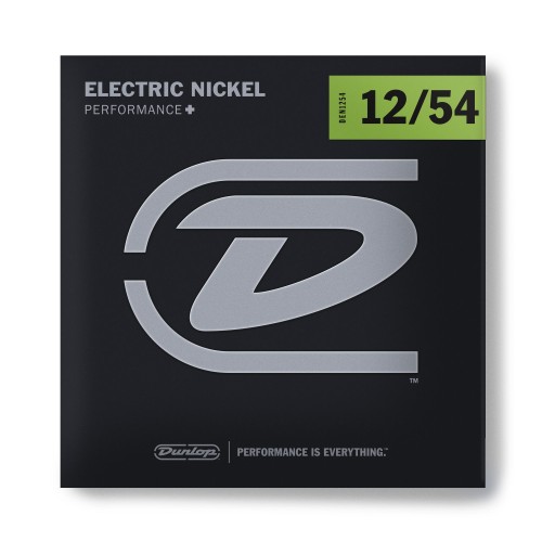 Dunlop DEN1254 NICKEL WOUND HEAVY SET/6 (12-54) stīgas Dunlop DEN1254 NICKEL WOUND HEAVY SET/6 (12-54) stīgas