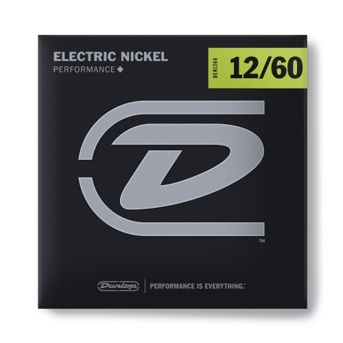 Dunlop DEN1260 PERFORMANCE + STRINGS 12-60 (6/SET) stīgas Dunlop DEN1260 PERFORMANCE + STRINGS 12-60 (6/SET) stīgas