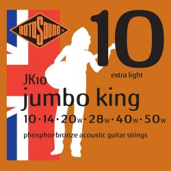 Rotosound JK10 phosphor bronze 10-50 stīgas Rotosound JK10 phosphor bronze 10-50 stīgas