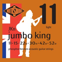 Rotosound JK11 phosphor bronze 11-52 stīgas Rotosound JK11 phosphor bronze 11-52 stīgas