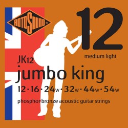 Rotosound JK12 phosphor bronze 12-54 stīgas Rotosound JK12 phosphor bronze 12-54 stīgas