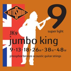 Rotosound JK9 phosphor bronze 9-48 stīgas Rotosound JK9 phosphor bronze 9-48 stīgas