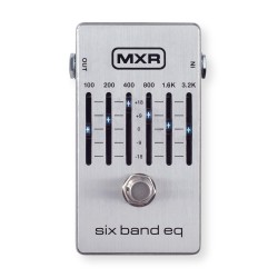 MXR M109S EQ 6 band pedālis MXR M109S EQ 6 band pedālis