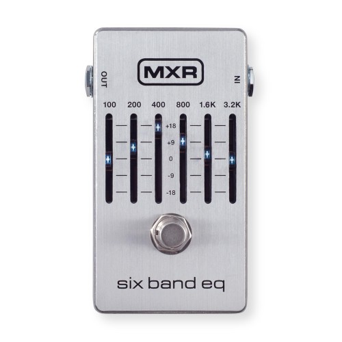 MXR M109S EQ 6 band pedālis MXR M109S EQ 6 band pedālis