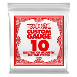 Ernie Ball 1010 .010 Plain steel stīga Ernie Ball 1010 .010 Plain steel stīga