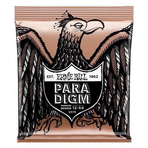 Ernie Ball 2076 Paradigm Medium Light Phosphor Bronze 12-54 stīgas Ernie Ball 2076 Paradigm Medium Light Phosphor Bronze 12-54 stīgas