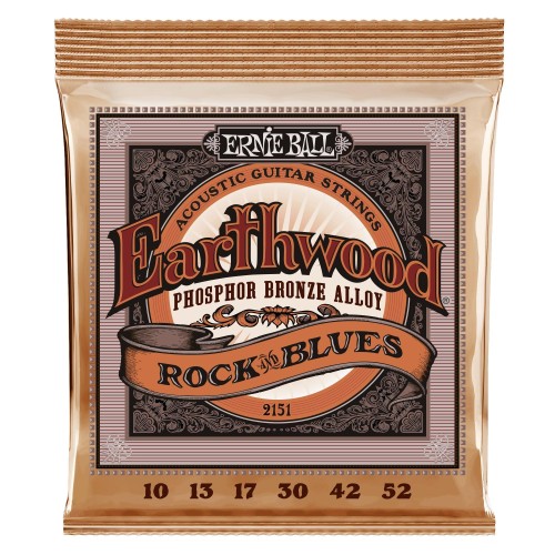 Ernie Ball 2151 Earthwood Phosphor Bronze10-52 Ernie Ball 2151 Earthwood Phosphor Bronze10-52