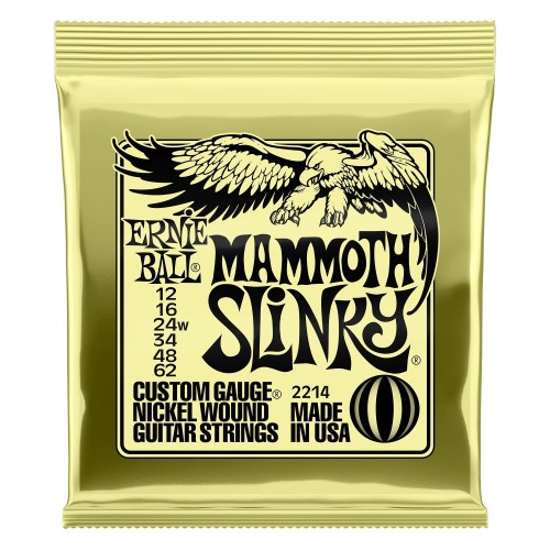 Ernie Ball 2214 Mammoth Slinky12-62 (wound G) stīgas Ernie Ball 2214 Mammoth Slinky12-62 (wound G) stīgas