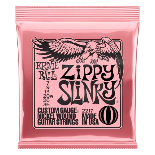 Ernie Ball 2217 Zippy Slinky 07-36 stīgas Ernie Ball 2217 Zippy Slinky 07-36 stīgas