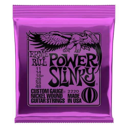 Ernie Ball 2220 Power Slinky 11-48 stīgas Ernie Ball 2220 Power Slinky 11-48 stīgas