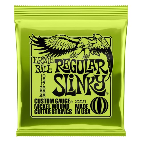 Ernie Ball 2221 Regular Slinky 10-46 stīgas Ernie Ball 2221 Regular Slinky 10-46 stīgas