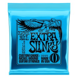 Ernie Ball 2225 Extra Slinky 8-38 stīgas