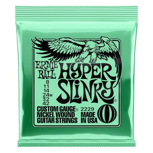 Ernie Ball 2229 Hyper Slinky 8 - 42 stīgas Ernie Ball 2229 Hyper Slinky 8 - 42 stīgas