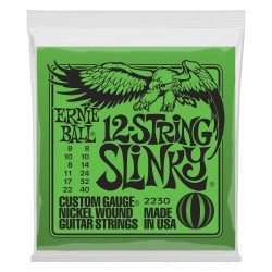 Ernie Ball 2230 Slinky 12-String 8-40 stīgas Ernie Ball 2230 Slinky 12-String 8-40 stīgas
