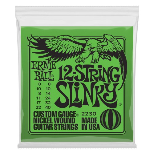 Ernie Ball 2230 Slinky 12-String 8-40 stīgas