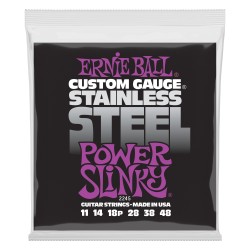 Ernie Ball 2245 Power Slinky Steel 11-48 stīgas Ernie Ball 2245 Power Slinky Steel 11-48 stīgas