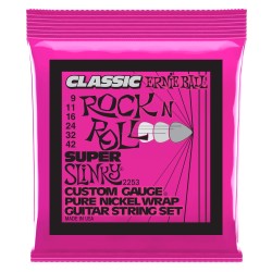 Ernie Ball 2253 Super Slinky Rock n Roll 9-42 stīgas